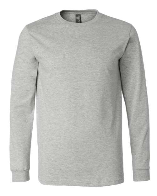 BELLA + CANVAS 3501CVC Heather CVC Long Sleeve Tee, Athletic Heather