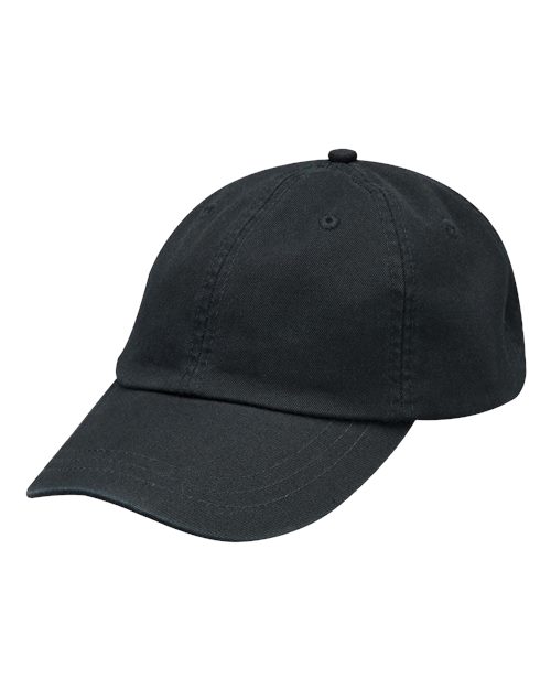 Adams Headwear LP104 Optimum II True Color Dad Hat, Black