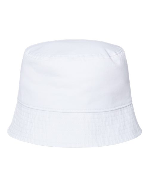 Atlantis Headwear POWELL Sustainable Bucket Hat, White