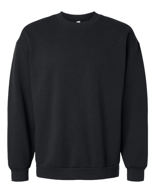 American Apparel RF496 Unisex ReFlex Fleece Crewneck Sweatshirt, Black