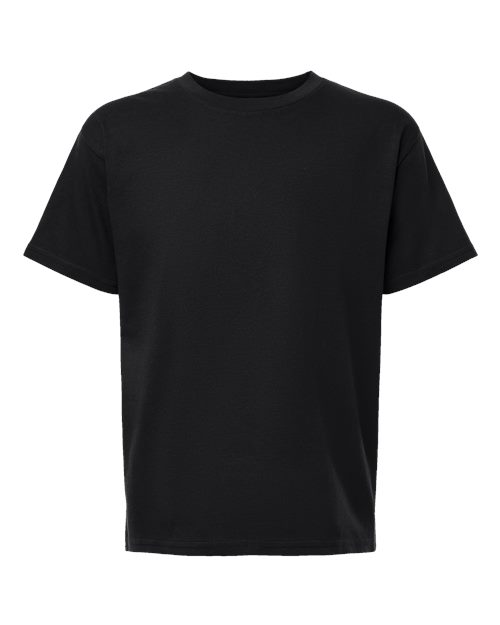American Apparel 2001Y Youth Fine Jersey Tee, Black