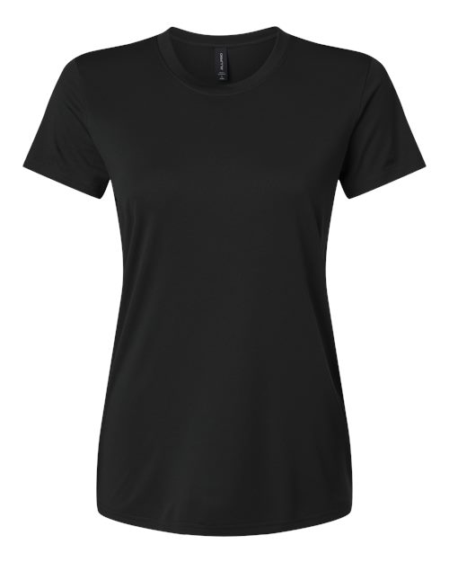 AllPro 48000L Women's Pro-Lock Performance T-Shirt, Black