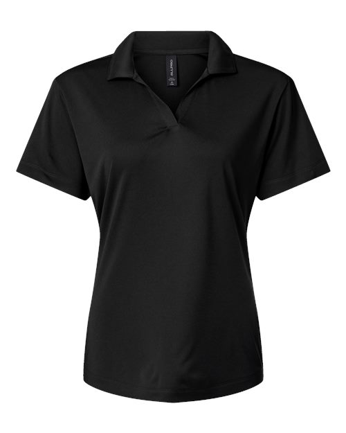AllPro 41800L Women's Pro-Lock Performance Polo, Black