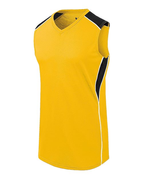Augusta Sportswear 312162 Women's Dynamite Jersey, Athletic Gold/ Black/ White