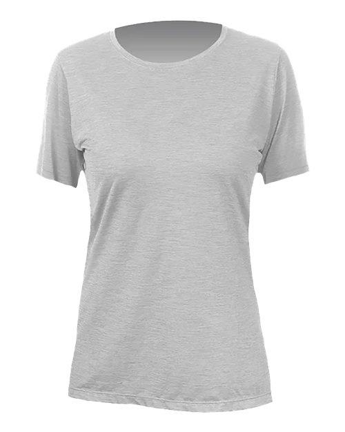 ANETIK WSBRZS0 Women's Breeze Tech T-Shirt, Alloy Heathered