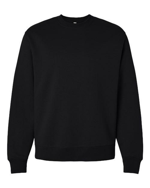 BELLA + CANVAS 4711 Unisex 10 oz. Heavyweight Crewneck Sweatshirt, Black