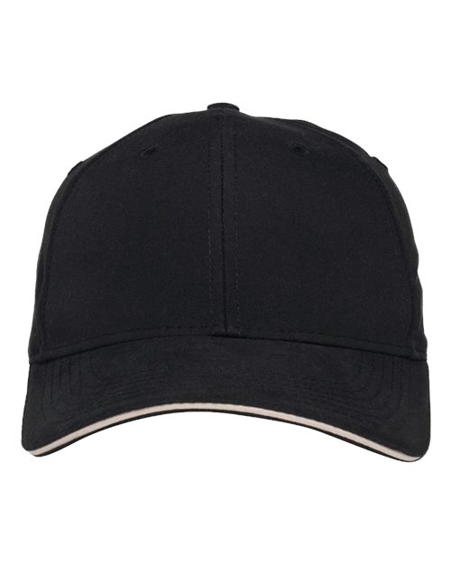 Adams Headwear PE102 Performer Cap, Black/ Khaki