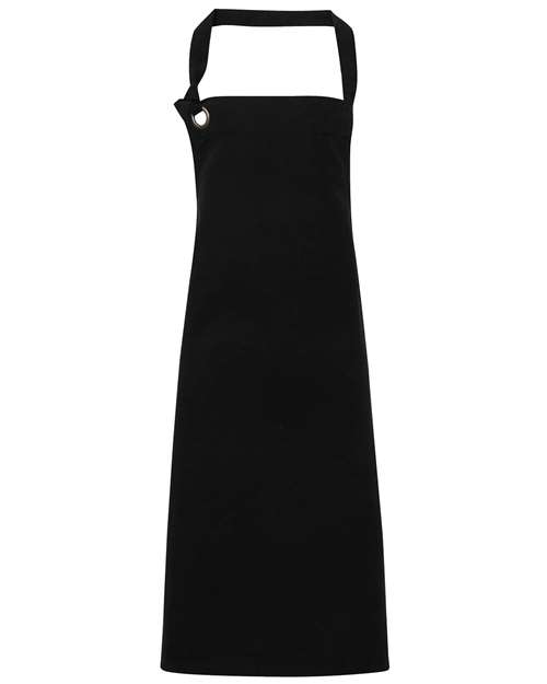 Artisan Collection by Reprime RP130 Calibre Heavy Cotton Canvas Bib Apron, Black
