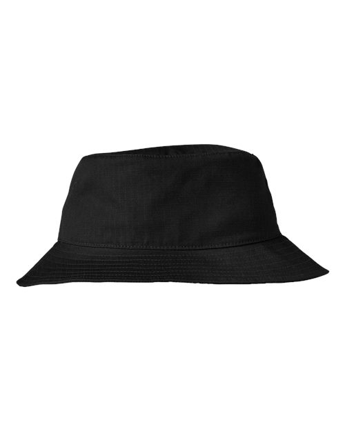 Big Accessories BA642 Lariat Bucket Hat, Black