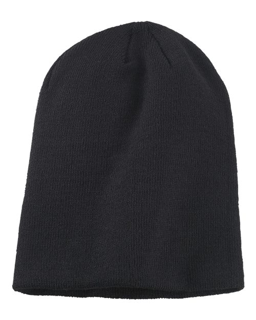 Big Accessories BA519 Slouch Beanie, Black