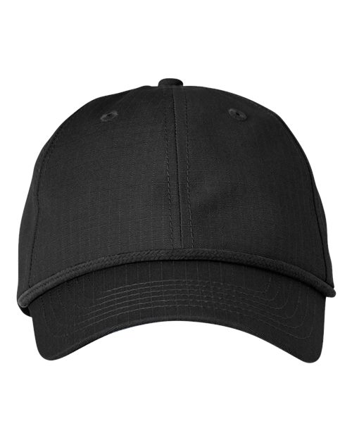 Big Accessories BA640 Lariat Cap, Black/ Black Rope