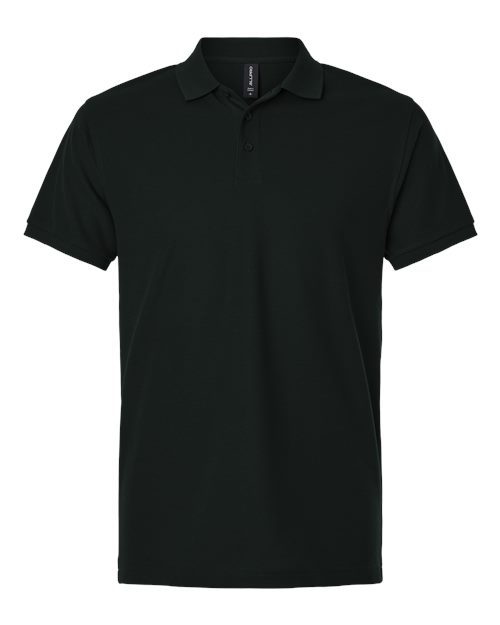 AllPro 62800T Men's Tall Pique Polo, Black