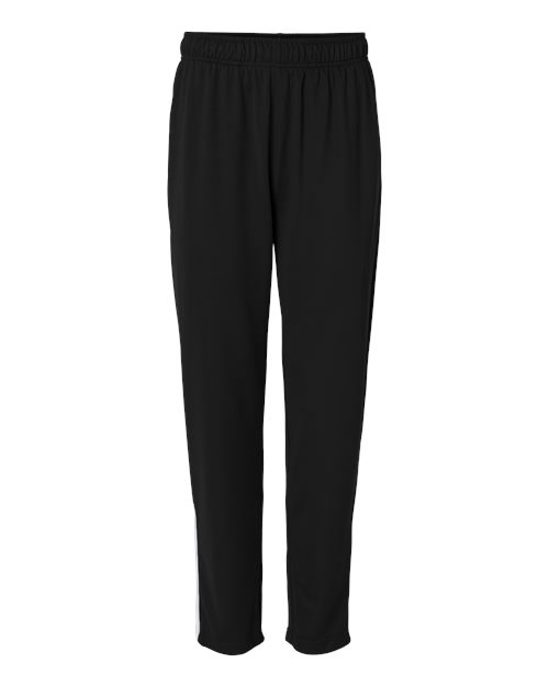 Badger 7726 Men's On The Rise Outercore Warm-Up Pants, Black/ White