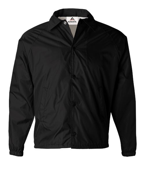 Augusta Sportswear 3100 Men's Coach's Jacket, Black