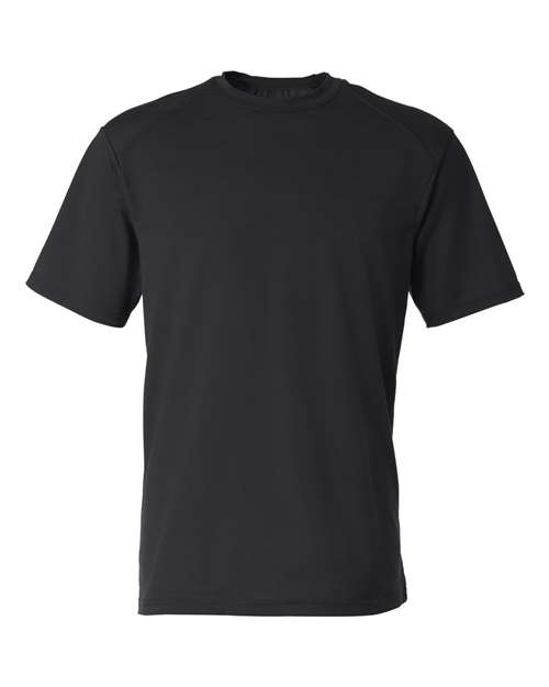 Badger 4820 Men's B-Tech Cotton-Feel T-Shirt, Black