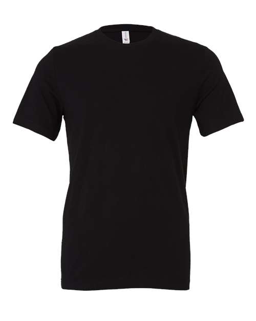 BELLA + CANVAS 3001 Jersey Tee, Black