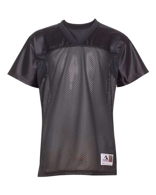 Augusta Sportswear 250 Women's Junior Fit Stadium Replica Football Jersey, Black
