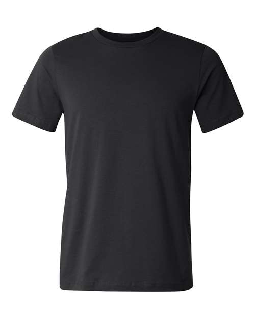 BELLA + CANVAS 3001U Unisex USA-Made Jersey Tee, Black