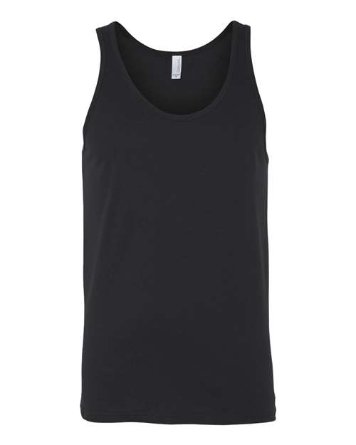 BELLA + CANVAS 3480 Jersey Tank, Black