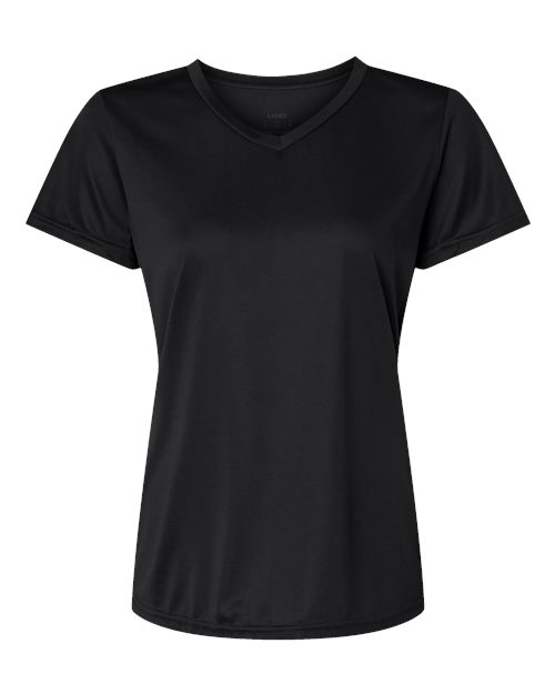 Augusta Sportswear 1790 Women's Nexgen Performance V-Neck T-Shirt, Black