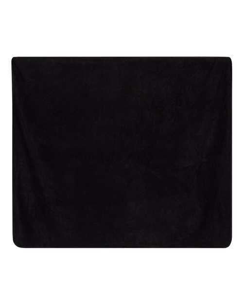 Alpine Fleece 8701 Polyester/Nylon Picnic Blanket, Black
