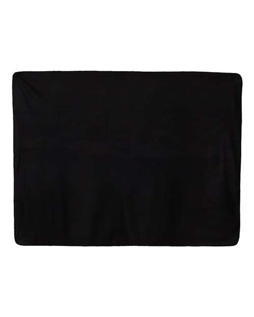 Alpine Fleece 8711 Value Blanket, Black