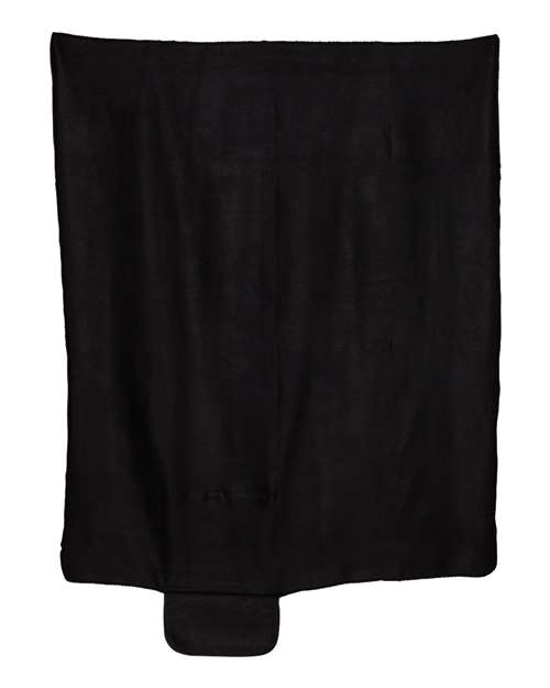 Alpine Fleece 8718 Roll Up Blanket, Black