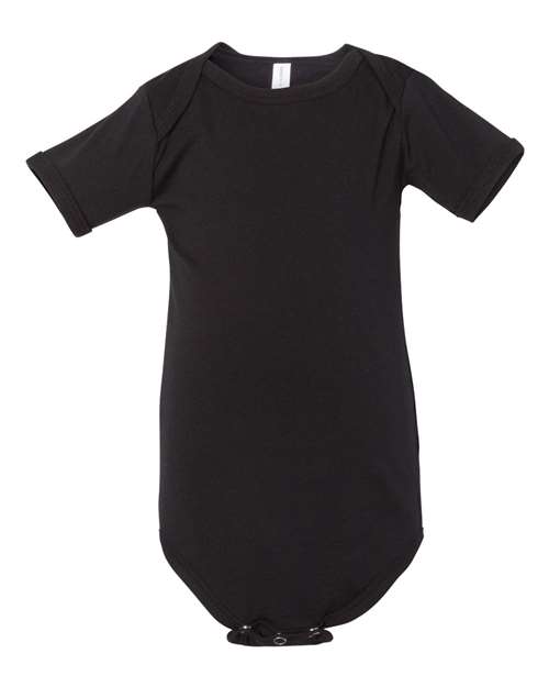 BELLA + CANVAS 100B Infant Jersey One Piece, Black
