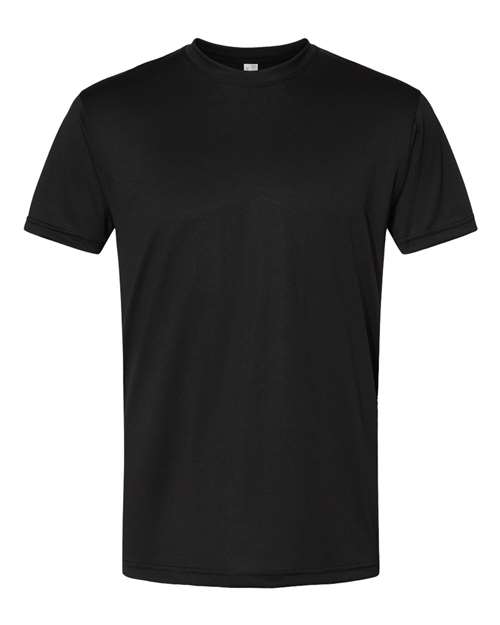 Bayside 5300 Unisex USA-Made Performance T-Shirt, Black