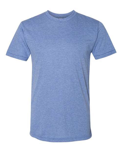 American Apparel TR401 Unisex Triblend Track Tee, Athletic Blue