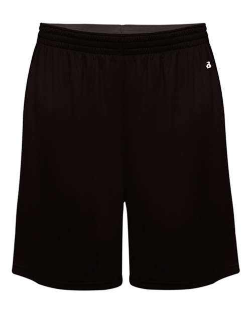Badger 4002 Men's Ultimate SoftLock 8" Shorts, Black