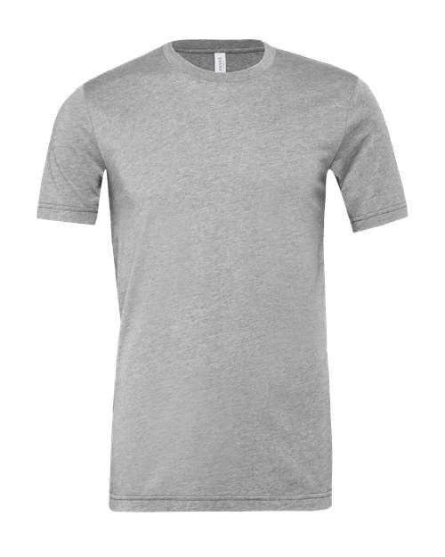 BELLA + CANVAS 3001CVC CVC Jersey Tee, Athletic Heather