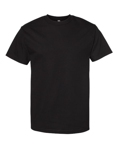 American Apparel 1301 Unisex Heavyweight Cotton Tee, Black