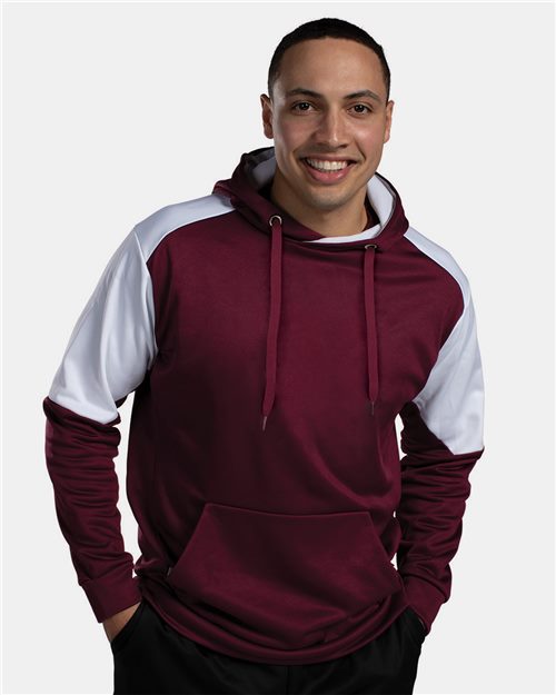 Holloway 222540 Unisex Blue Chip Hooded Sweatshirt