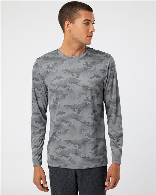 Paragon 217 Unisex Pompano Performance Camo Long Sleeve T-Shirt