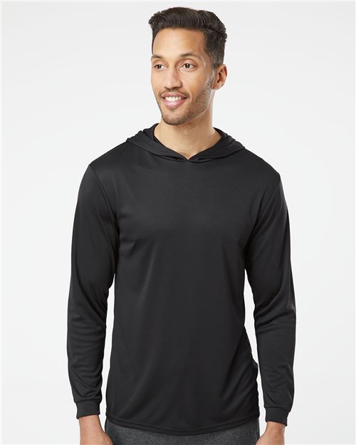 Paragon 220 Unisex Bahama Performance Hooded Long Sleeve T-Shirt