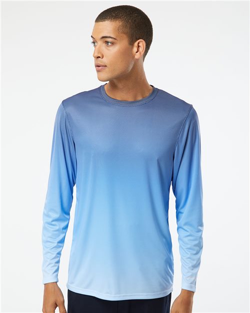 Paragon 225 Unisex Barbados Performance Pin Dot Long Sleeve T-Shirt