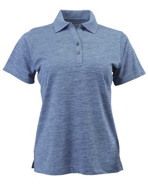 Paragon 131 Women's Dakota Striated Heather Polo