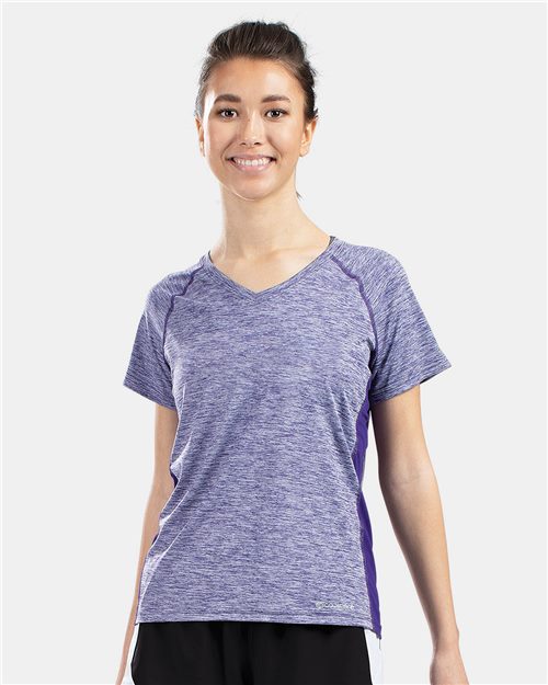 Holloway 222771 Women's Electrify CoolCore V-Neck T-Shirt
