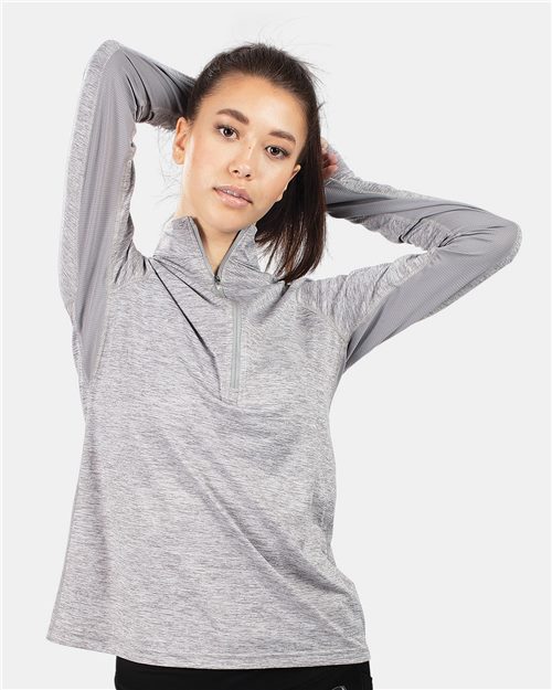 Holloway 222774 Women's Electrify CoolCore Quarter-Zip Pullover