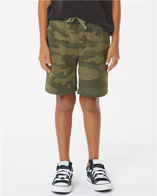 Independent Trading Co. PRM16SRT Youth Lightweight Special Blend Fleece Shorts