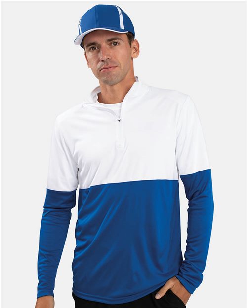 Holloway 223500 Men's Momentum Team Quarter-Zip Pullover