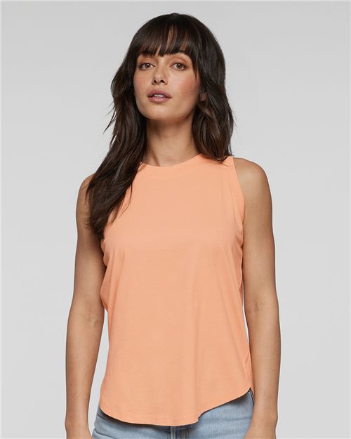 LAT 3592 Women's Relaxed Fine Jersey Tank