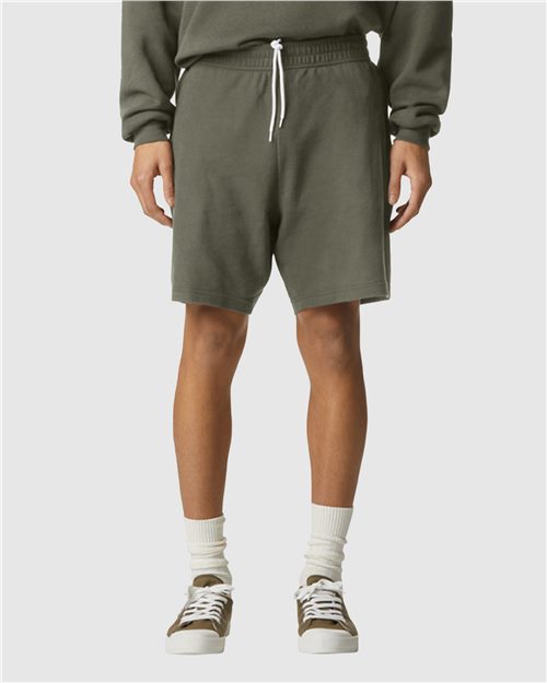 American Apparel 2PQ Unisex Pique Gym Shorts