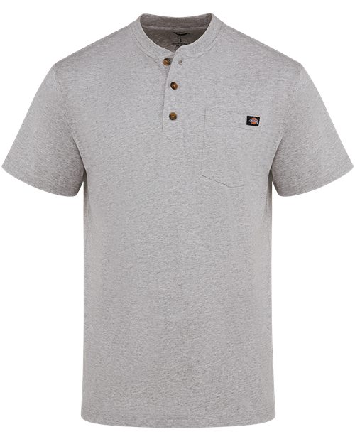 Dickies WS51 Men's Heavyweight Traditional Short Sleeve Henley