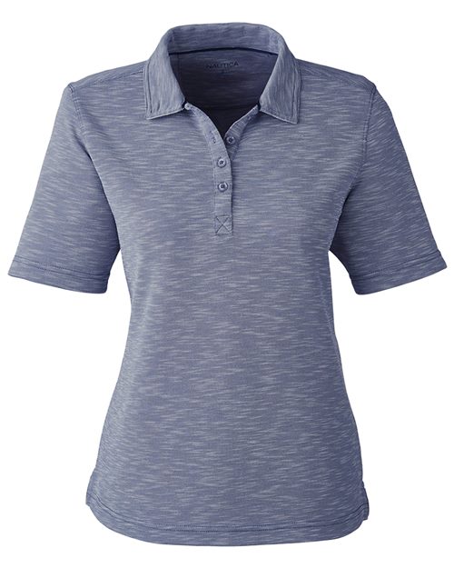 Nautica N17974 Women's Sun Surfer Slub Polo