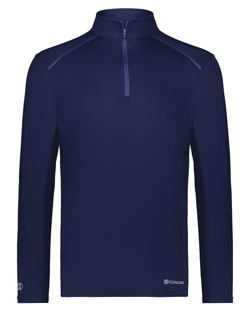 Holloway 222240 Youth CoolCore Quarter-Zip Pullover