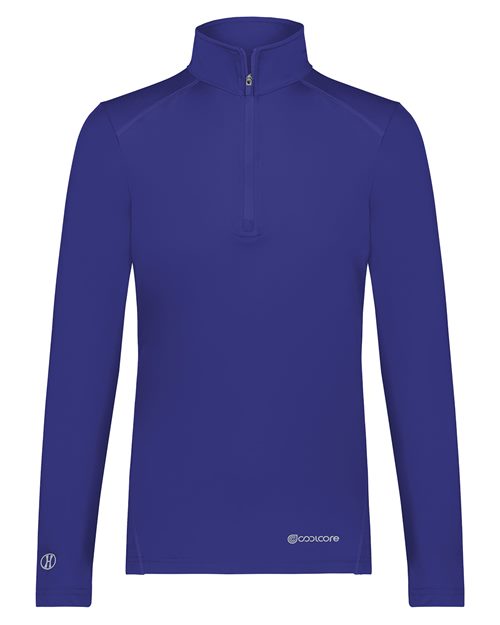 Holloway 222340 Women's CoolCore Quarter-Zip Pullover