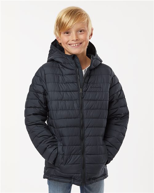 Columbia 209002 Youth Powder Lite II Hooded Jacket