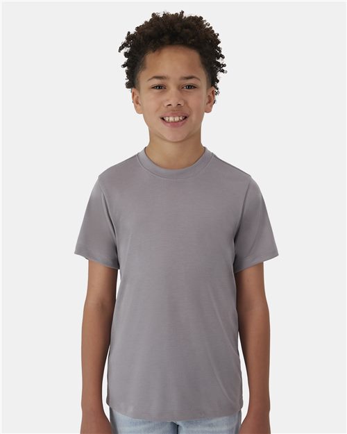 Hanes 484Y Youth Cool DRI Cotton Touch T-Shirt